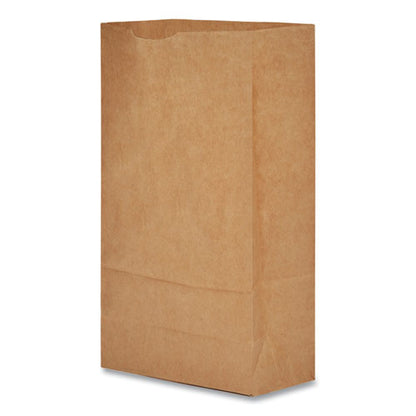 Grocery Paper Bags, 35 Lb Capacity, #6, 6" X 3.63" X 11.06", Kraft, 500 Bags