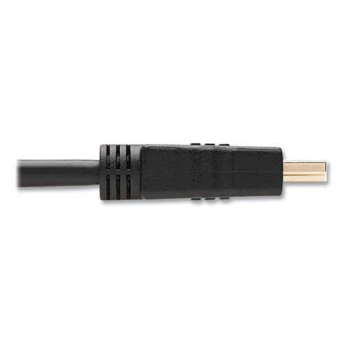 High Speed Hdmi Cable With Ethernet, Ultra Hd 4k X 2k, (m/m), 10 Ft, Black