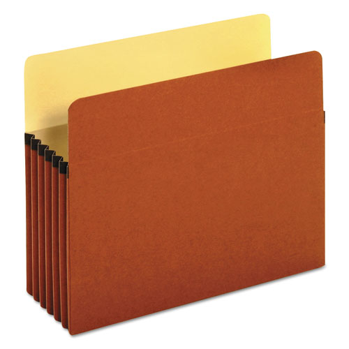 Redrope Expanding File Pockets, 5.25" Expansion, Letter Size, Redrope, 10/box