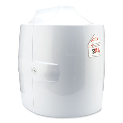 Contemporary Wall Mount Wipe Dispenser, 11 X 11 X 13, White