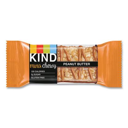 Minis Chewy, Peanut Butter, 0.81 Oz 10/pack