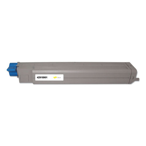 Remanufactured Yellow Toner (type C7), Replacement For 42918901, 15,000 Page-yield