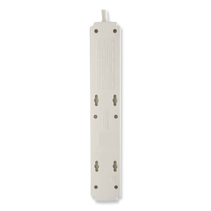Protect It! Surge Protector, 6 Ac Outlets, 6 Ft Cord, 790 J, Light Gray