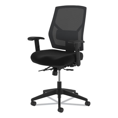 Vl582 High-back Task Chair, Supports Up To 250 Lb, 19" To 22" Seat Height, Black