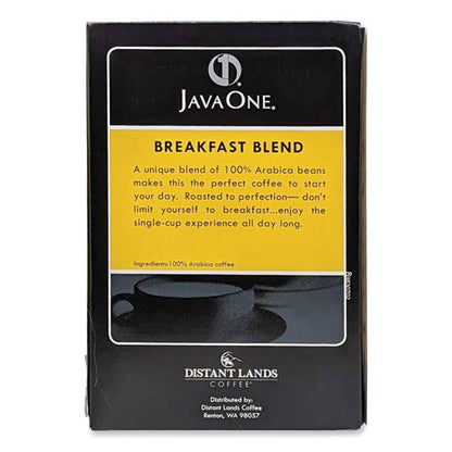 Coffee Pods, Breakfast Blend, Single Cup, 14/box