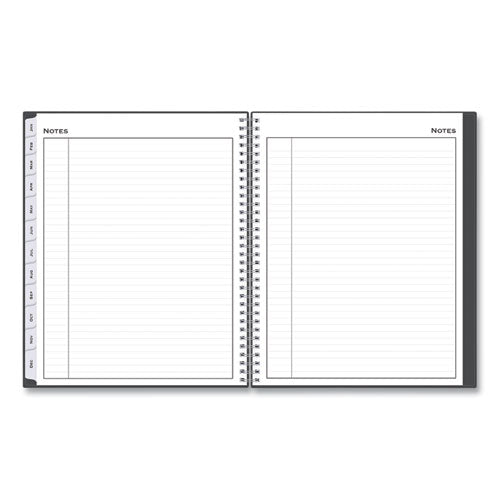 Passages Appointment Planner, 11 X 8.5, Charcoal Cover, 12-month (jan To Dec): 2024