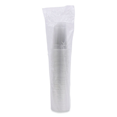 Clear Plastic Cold Cups, 20 Oz, Pet, 50 Cups/sleeve, 20 Sleeves/carton