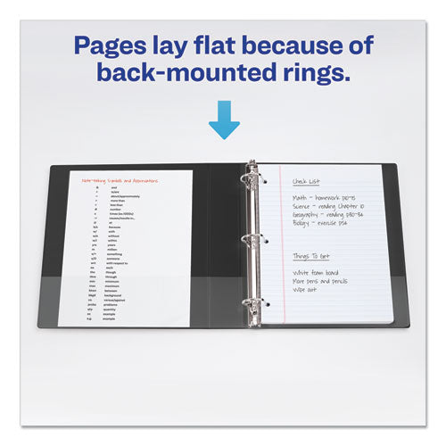 Durable View Binder With Durahinge And Slant Rings, 3 Rings, 1" Capacity, 11 X 8.5, Coral