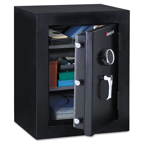 Executive Fire-safe, 3.4 Cu Ft, 21.75w X 19d X 27.75h, Black