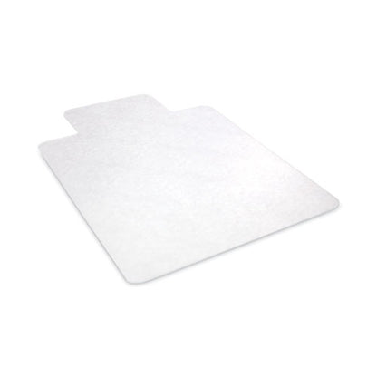 Economat All Day Use Chair Mat For Hard Floors, Flat Packed, 46 X 60, Lipped, Clear