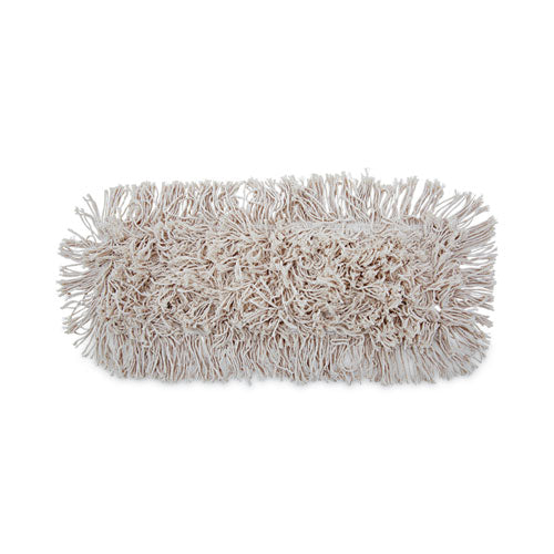 Mop Head, Dust, Cotton, 12 X 5, White