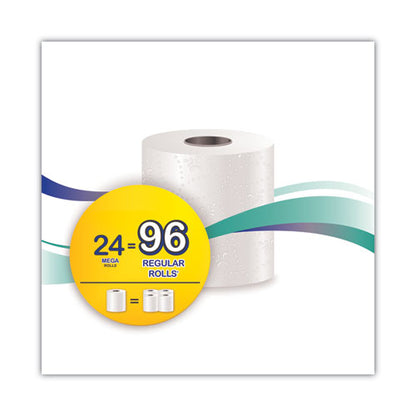 Premium Bath Tissue, Septic Safe, 2-ply, White, 284 Sheets/roll, 24 Rolls/carton