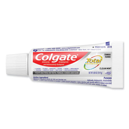 Total Toothpaste, Coolmint, 0.88 Oz, 24/carton