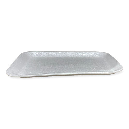 Meat Trays, #4s, 9.5 X 7.25 X 0.5, White, 500/carton