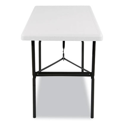 Indestructable Classic Folding Table, Rectangular, 48" X 24" X 29", Platinum