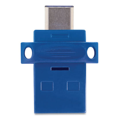 Store ‘n' Go Dual Usb 3.0 Flash Drive For Usb-c Devices, 32 Gb, Blue