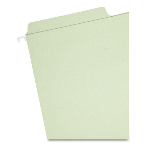 Fastab Hanging Folders, Legal Size, 1/3-cut Tabs, Moss, 20/box