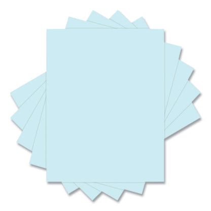 30% Recycled Colored Paper, 20 Lb Bond Weight, 8.5 X 11, Blue, 500/ream