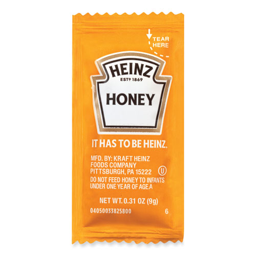 Single Serve Honey, 0.31 Oz Individually Wrapped, 200/carton