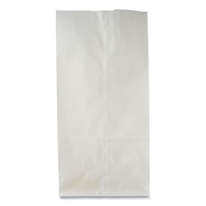 Grocery Paper Bags, 35 Lb Capacity, #8, 6.13" X 4.17" X 12.44", White, 500 Bags