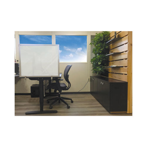 Desktop Acrylic Protection Screen, 29 X 1 X 24, Frosted