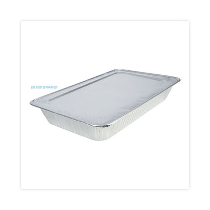 Aluminum Steam Table Pans, Full-size Deep, 3.19" Deep, 12.81 X 20.75, 50/carton