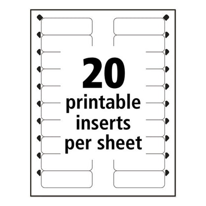 The Mighty Badge Name Badge Holder Kit, Horizontal, 3 X 1, Inkjet, Silver, 10 Holders/ 80 Inserts