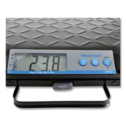 Portable Electronic Utility Bench Scale, 100 Lb Capacity, 12.5 X 10.95 X 2.2  Platform