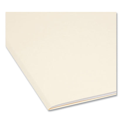 Reinforced Tab Manila File Folders, 1/3-cut Tabs: Center Position, Letter Size, 0.75" Expansion, 11-pt Manila, 100/box