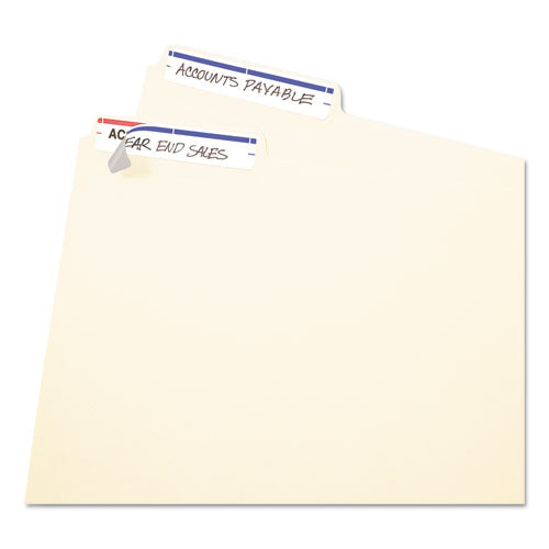 Printable 4" X 6" - Permanent File Folder Labels, 0.69 X 3.44, White, 7/sheet, 36 Sheets/pack, (5200)
