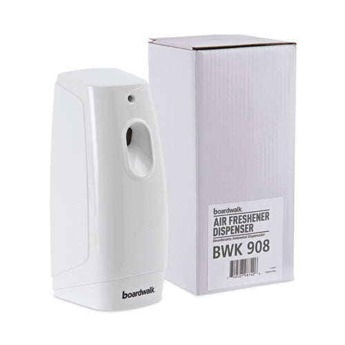 Classic Metered Air Freshener Dispenser, 4" X 3" X 9.5", White