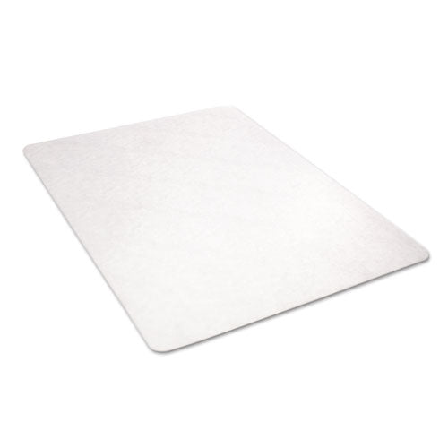 Economat All Day Use Chair Mat For Hard Floors, Flat Packed, 46 X 60, Clear