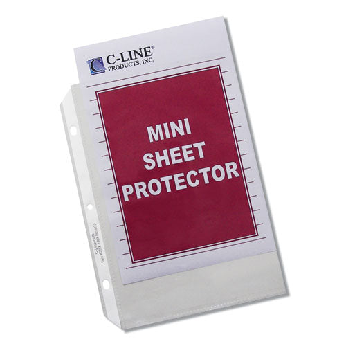 Heavyweight Polypropylene Sheet Protectors, Clear, 2", 8.5 X 5.5, 50/box