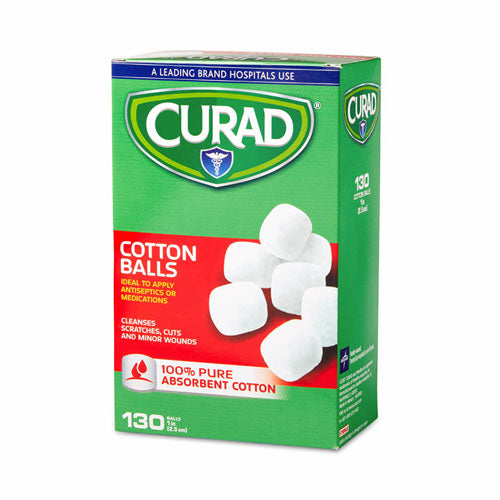 Sterile Cotton Balls, 1", 130/box