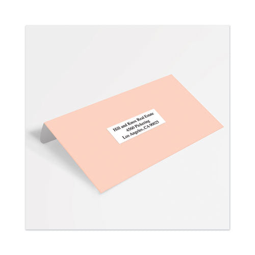 Copier Mailing Labels, Copiers, 1 X 2.81, White, 33/sheet, 250 Sheets/box