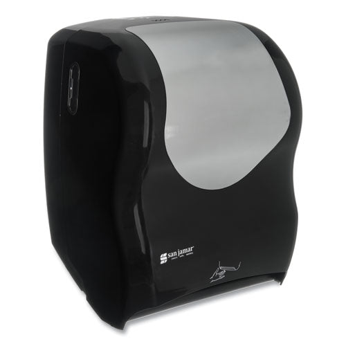 Smart System With Iq Sensor Towel Dispenser, 16.5 X 9.75 X 12, Black/silver
