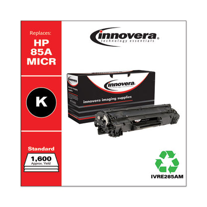 Remanufactured Black Micr Toner, Replacement For 85am (ce285am), 1,600 Page-yield