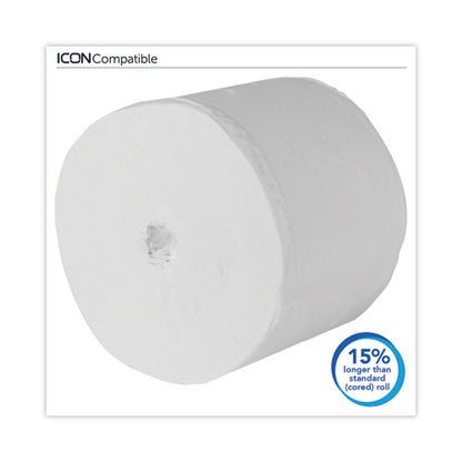 Essential Extra Soft Coreless Standard Roll Bath Tissue, Septic Safe, 2-ply, White, 800 Sheets/roll, 36 Rolls/carton