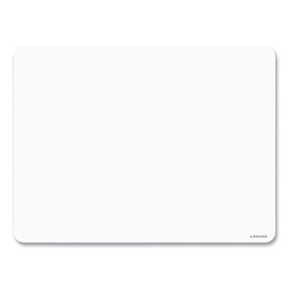 Double-sided Dry Erase Lap Board, 12 X 9, White Surface, 10/pack