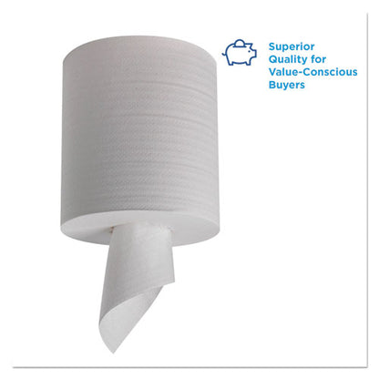 Pacific Blue Select 2-ply Center-pull Perf Wipers, 2-ply, 8.25 X 12, White, 520/roll, 6 Rolls/carton