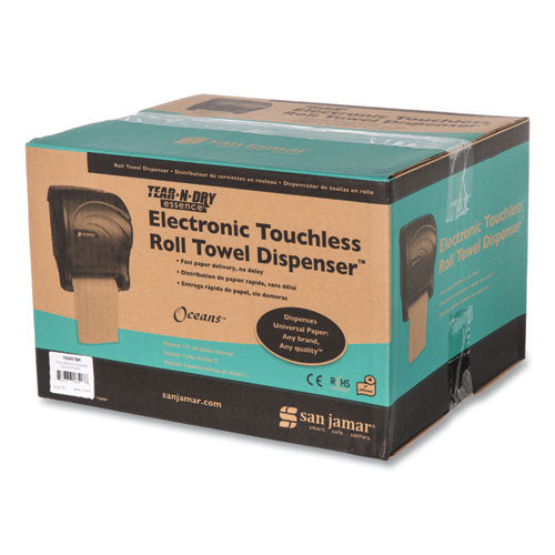 Tear-n-dry Essence Touchless Towel Dispenser, 11.75 X 9.13 X 14.44, Black Pearl