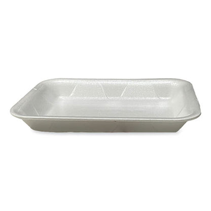 Meat Trays, #4p, 9.5 X 7.19 X 1.2, White, 500/carton