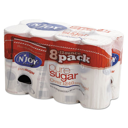 Pure Sugar Cane, 22 Oz Canisters, 8/pack