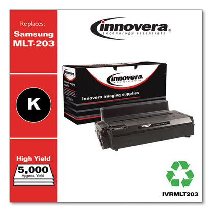 Remanufactured Black Toner, Replacement For Mlt-d203l, 5,000 Page-yield