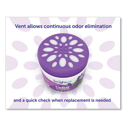 Super Odor Eliminator, Lavender And Fresh Linen, Purple, 14 Oz Jar, 6/carton