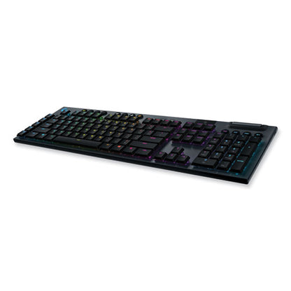 G915 Lightspeed Wireless Rgb Mechanical Gaming Keyboard, Linear Switch, Black