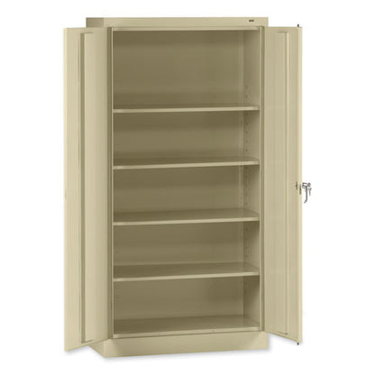 72" High Standard Cabinet (unassembled), 36w X 18d X 72h, Putty