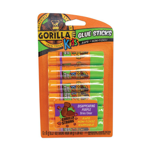 School Glue Sticks, 0.21 Oz/stick, Dries Clear, 36 Sticks/box
