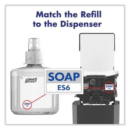 Es6 Soap Touch-free Dispenser, 1,200 Ml, 5.25 X 8.8 X 12.13, Graphite