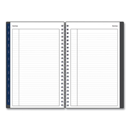 Passages Weekly/monthly Planner, 8 X 5, Charcoal Cover, 12-month (jan To Dec): 2024